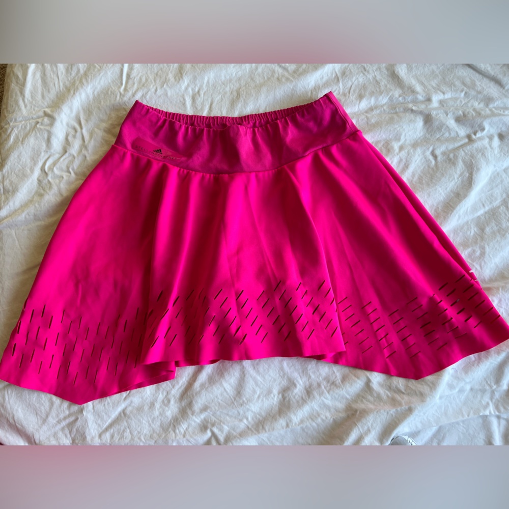 Stella McCartney Barricade Adidas Tennis Skirt Hot Pink Size M EUC